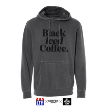 Load image into Gallery viewer, Black Iced Coffee - Pigment Dyed Hoodie