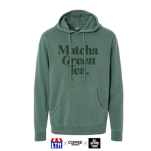 Load image into Gallery viewer, Matcha Green Tea- Pigment Dyed Hoodie