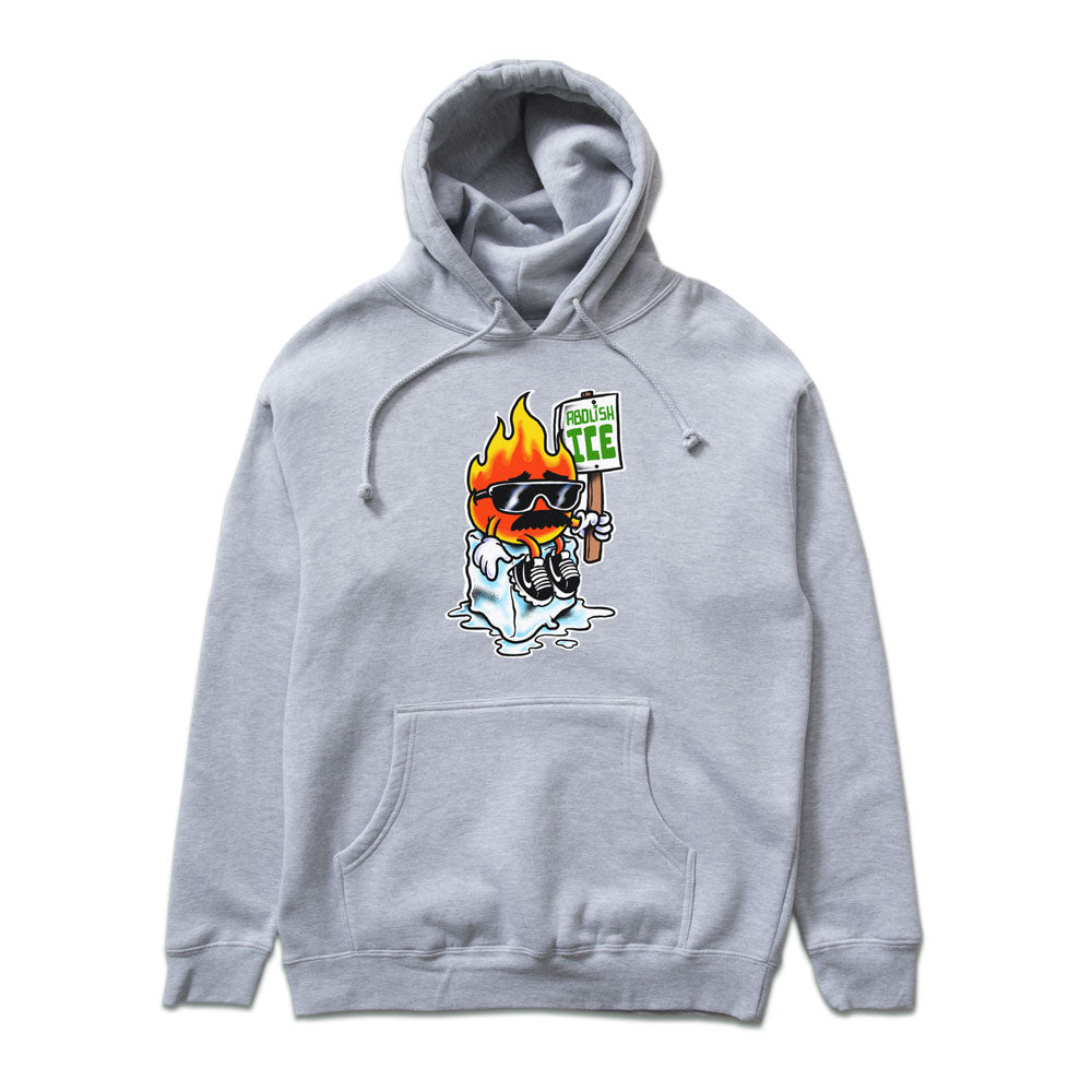 Flame Vato Heather Grey Pullover