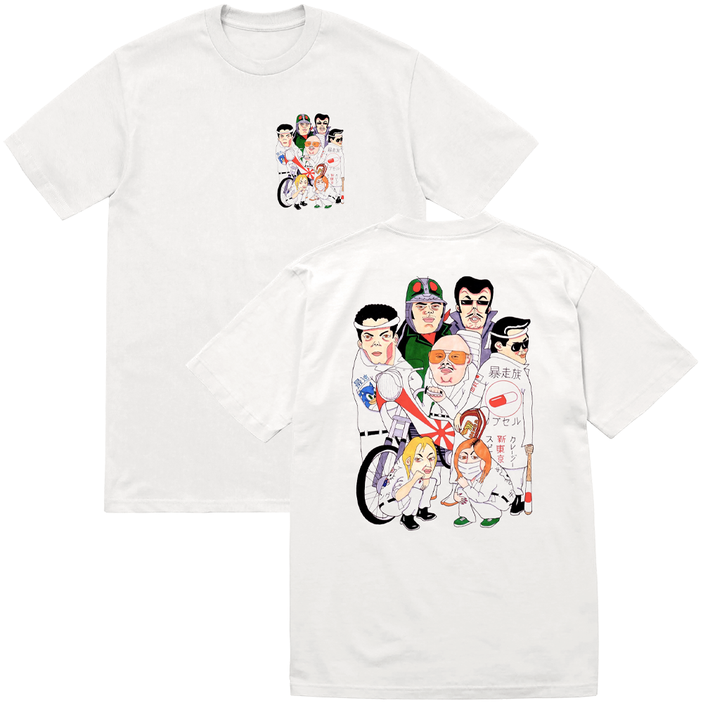 DOM Bousouzoku WHITE Tee