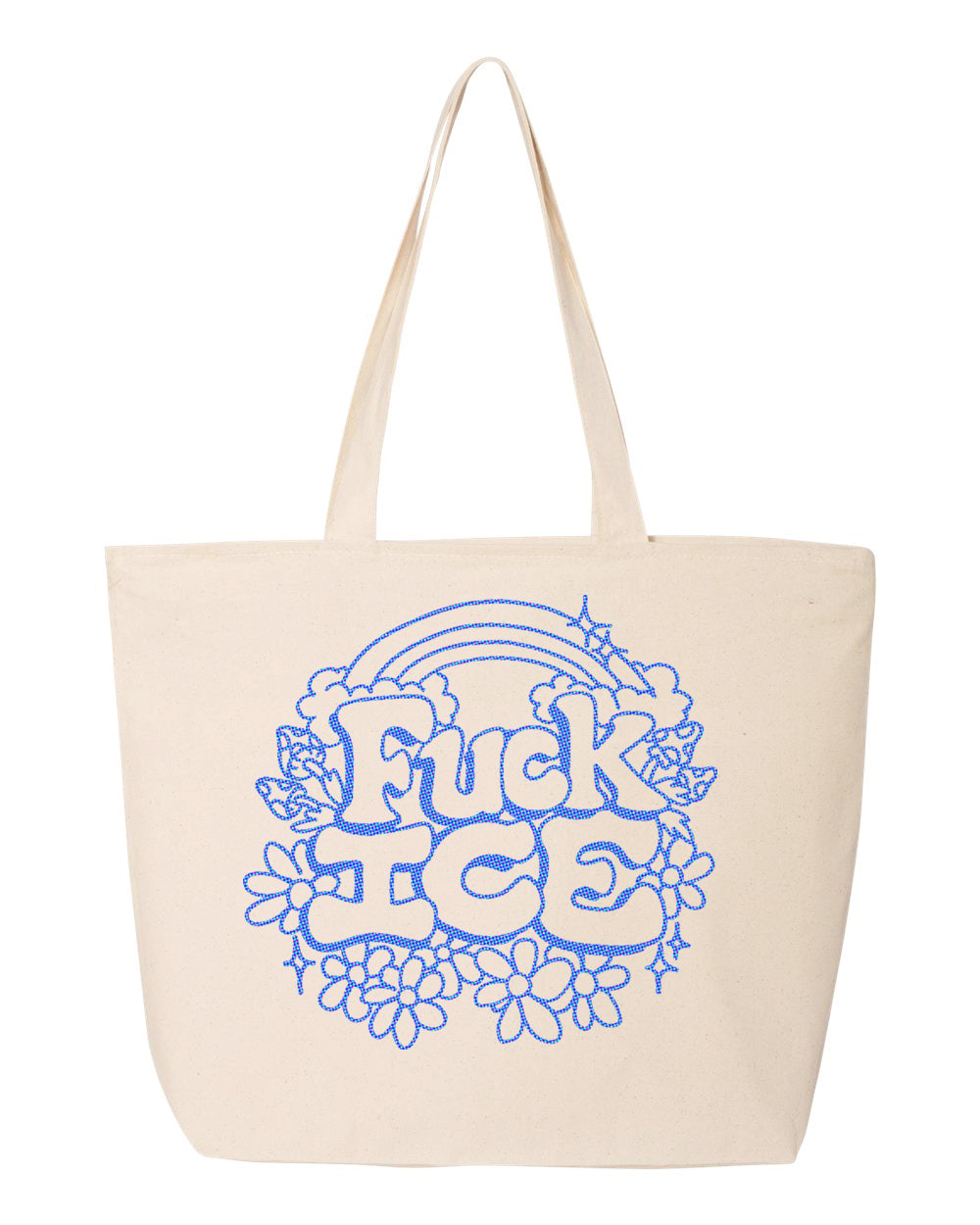 F#CK ICE Natural Tote Bag