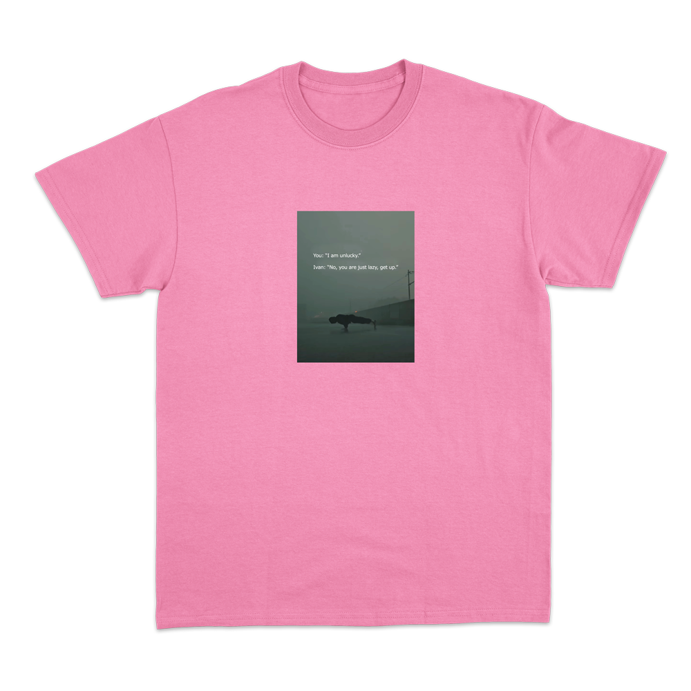 IVAN GET UP Pink Tee