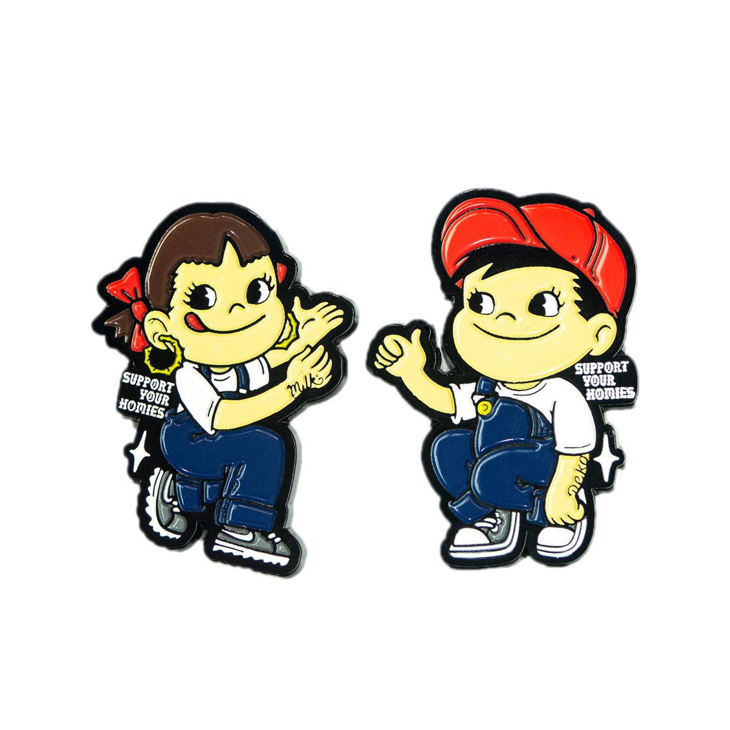 Support Your Homies PIN Set